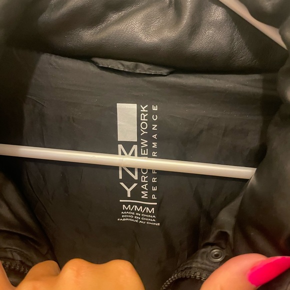 Marc New York faux leather puffer coat - Picture 3 of 4